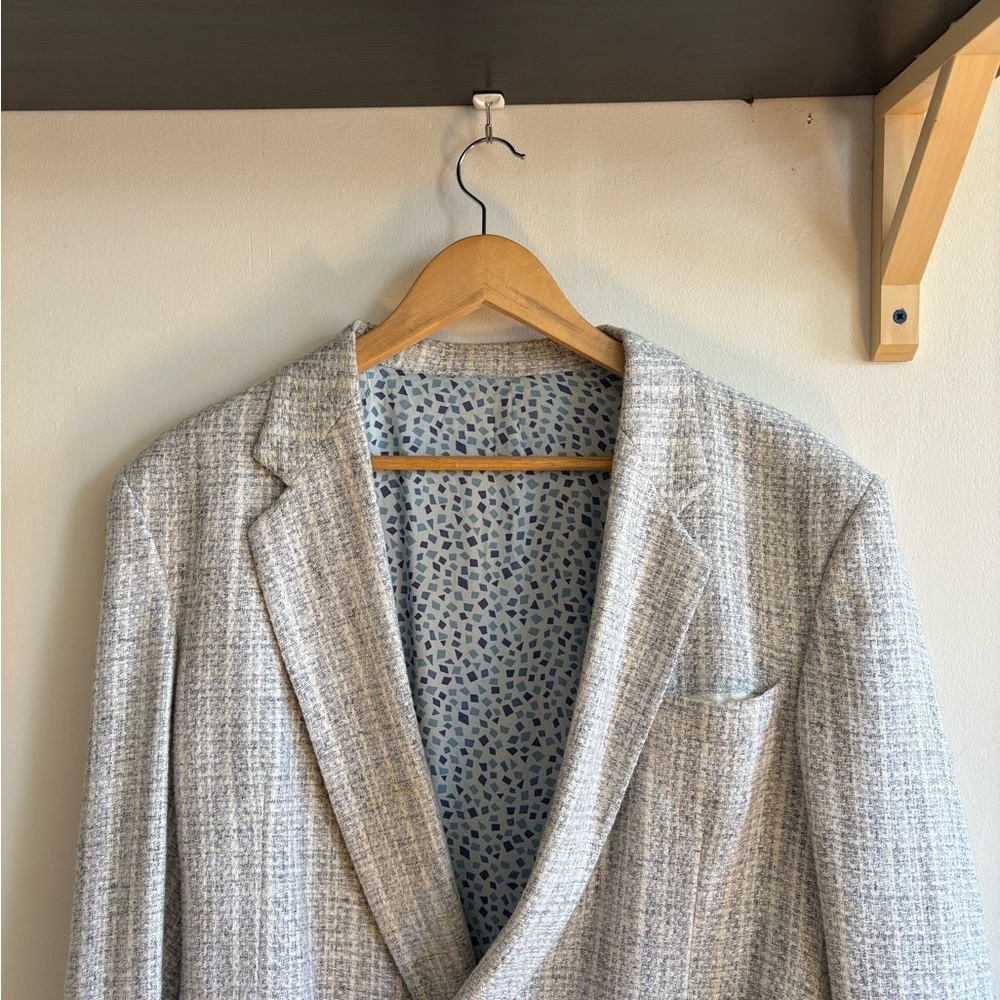 Vintage tweed blazer ( oversized) - Picture 4 of 6